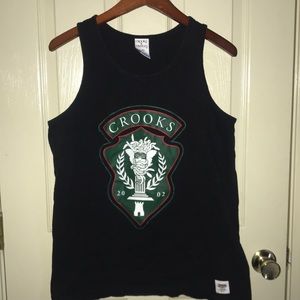 Crooks & castles tank top